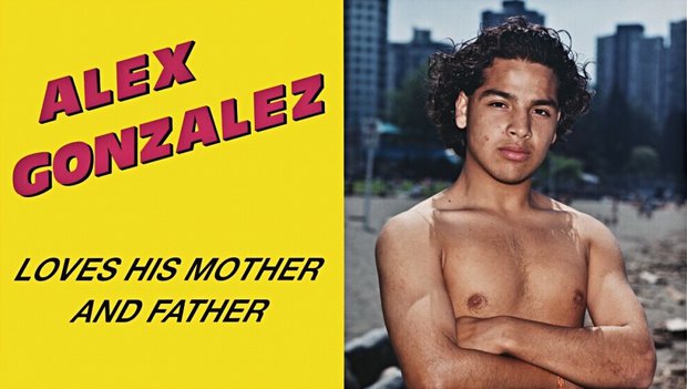 Ken Lum, Alex Gonzalez Loves his Mother and Father, 1989, Royale Projects, EXPO Chicago 2017